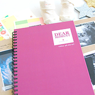 디어모먼트(빈티지핑크)-제이로그 임신 초음파앨범(스크랩)